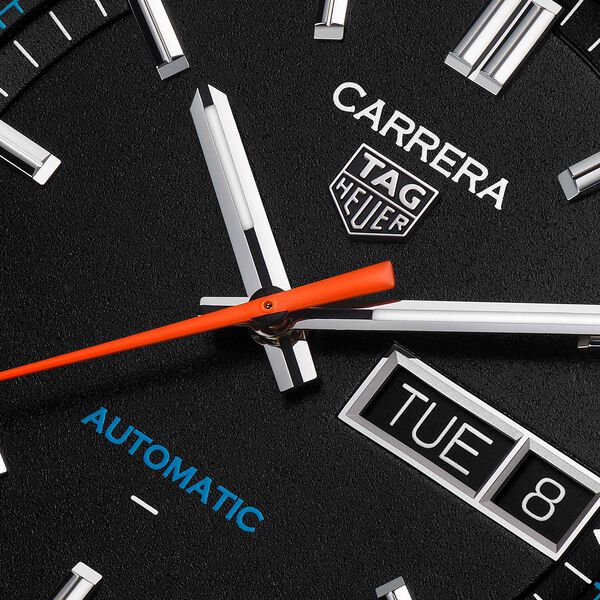 Carrera 41 mm automatique en acier inoxydable